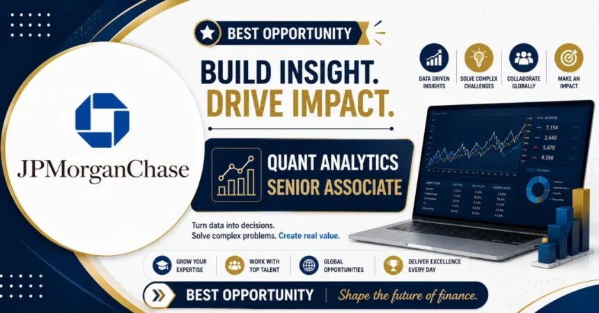 Quant Analytics Senior Associate