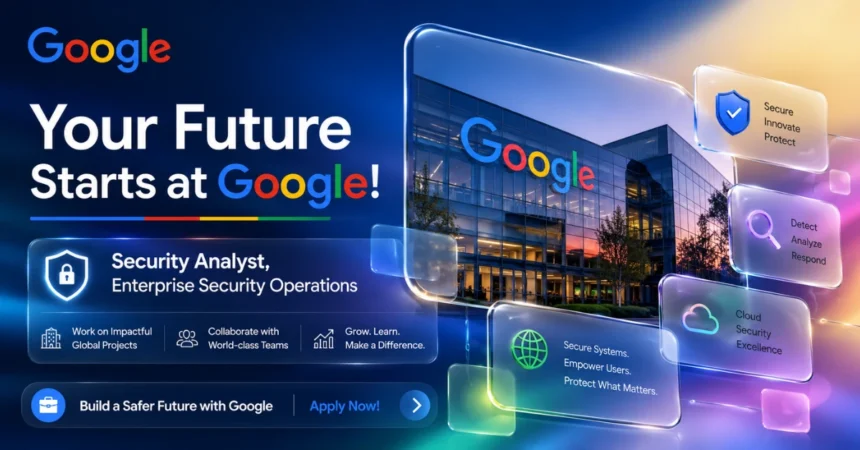 Security Analyst, Enterprise Security Operations