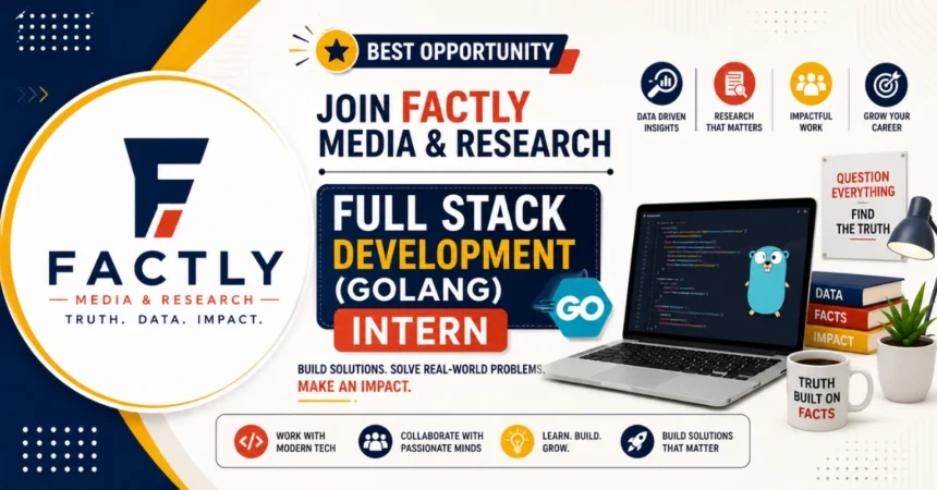Full Stack Development (Golang) Intern